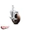 Service Caster 4 Inch High Temp Glass Filled Nylon 7/8 Inch Square Stem Caster with Brake SCC SCC-SQ20S414-GFNSHT-TLB-78 - alternate 4